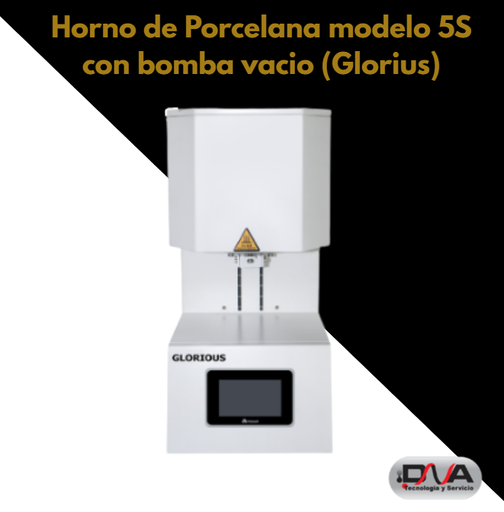 [5s] Horno de Porcelana modelo 5S con bomba vacio (Glorius)